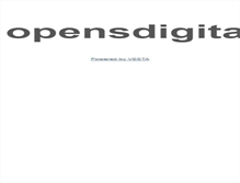 Tablet Screenshot of opensdigital.net